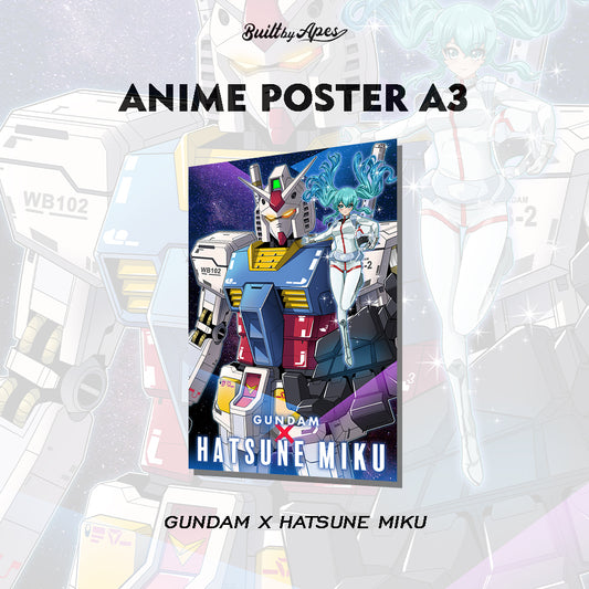Poster - Gundam x Miku Hatsune