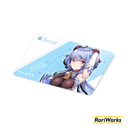 Stiker Kartu - Ganyu