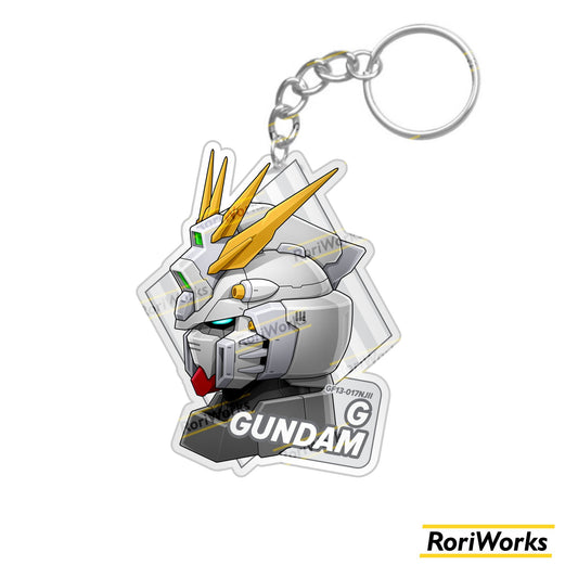 Keychain God / Burning Gundam Head