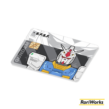 Stiker Kartu - RX-78-2 Gundam Bust