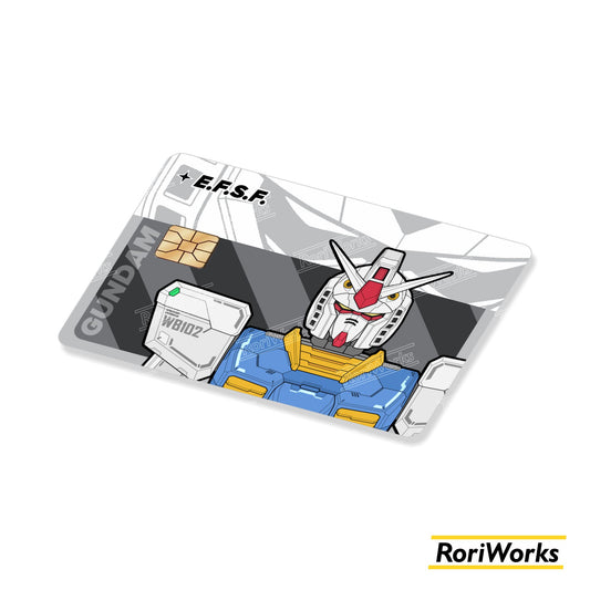 Stiker Kartu - RX-78-2 Gundam Bust