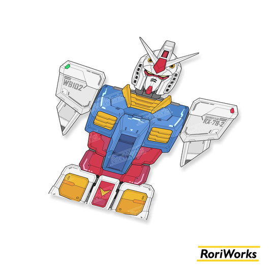 Stiker RX-78-2 Gundam Bust