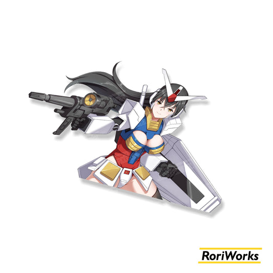 Stiker RX-78-2 Gundam Girl