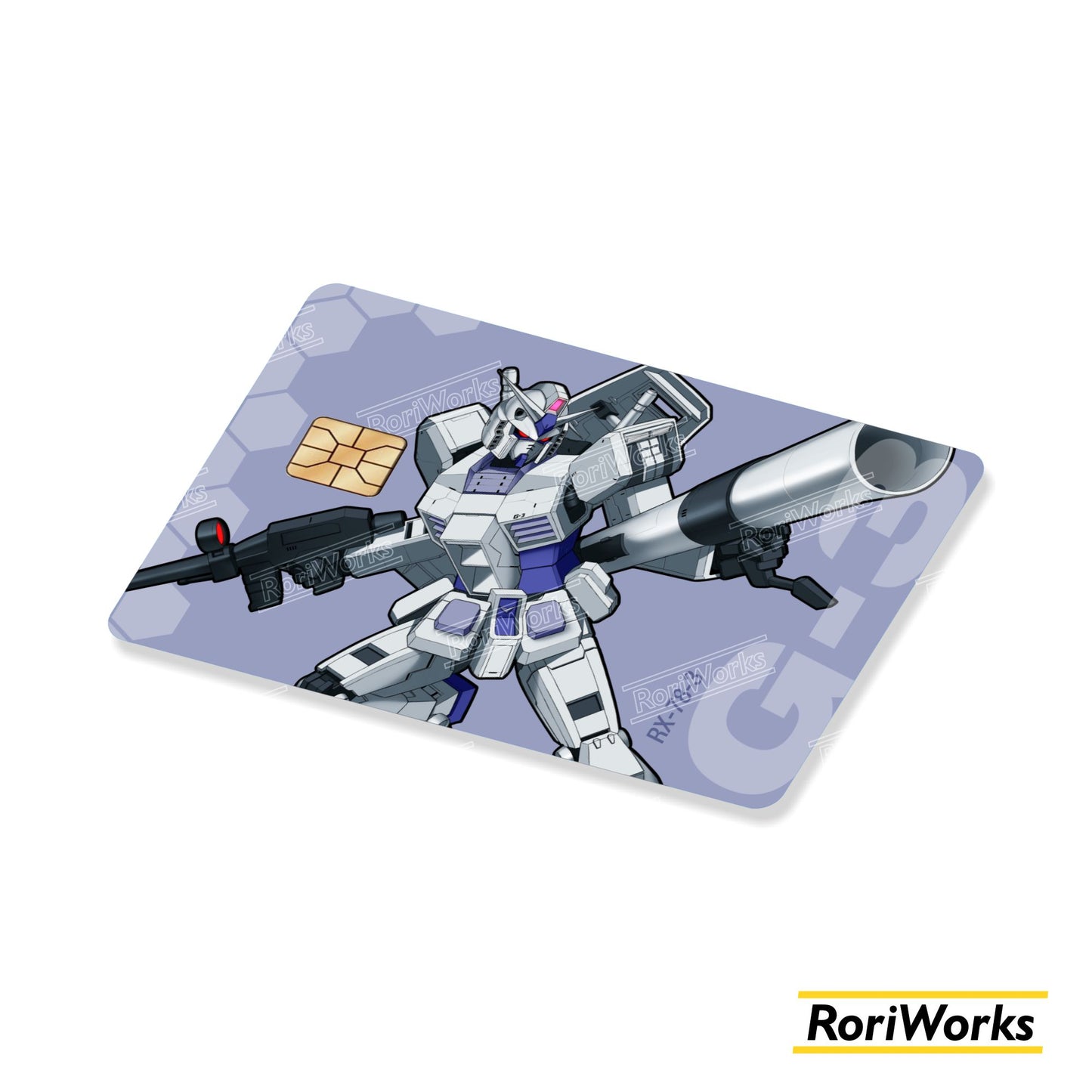 Stiker Kartu - RX-78-3 Gundam G-3