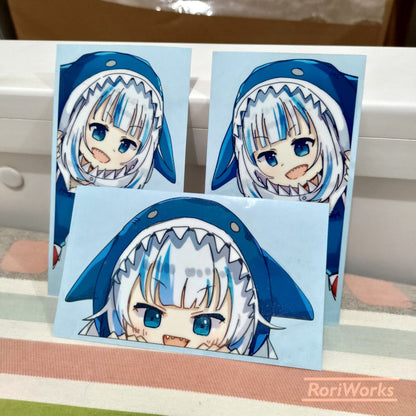 Stiker Intip Gura Gawr | Hololive