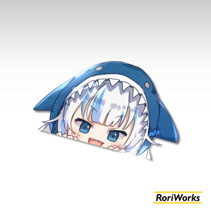 Stiker Intip Gura Gawr | Hololive