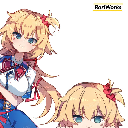 Stiker Intip - Haato Akai