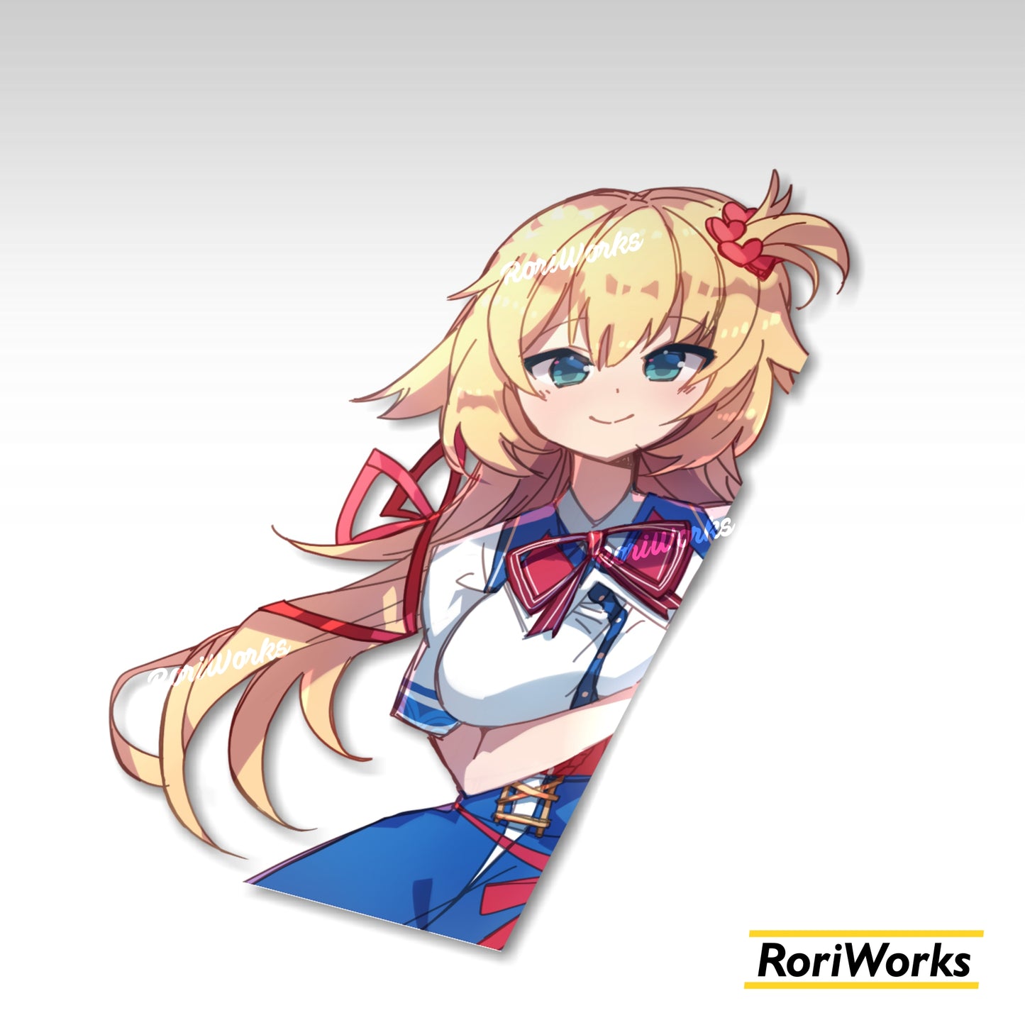 Stiker Intip Haato Akai | Hololive