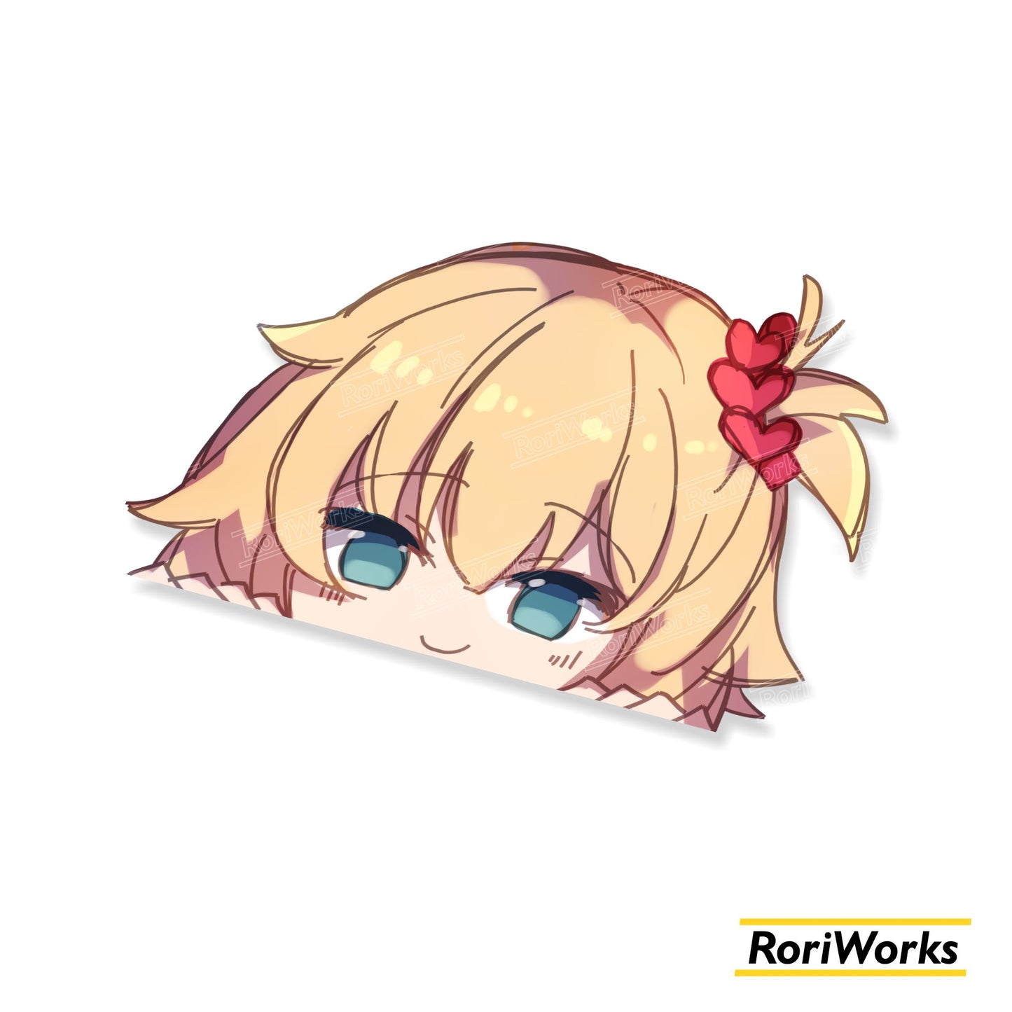Stiker Intip - Haato Akai