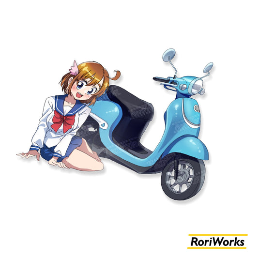 Stiker Hane Sakura (Honda Giorno) | Bakuon!!