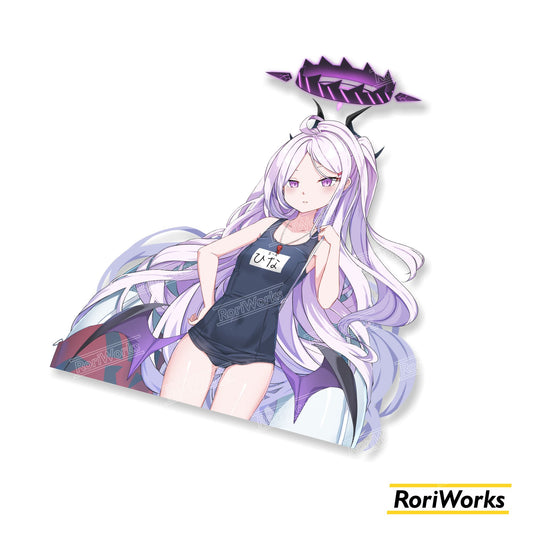 Stiker Hina Sorasaki (Swimsuit) | Blue Archive