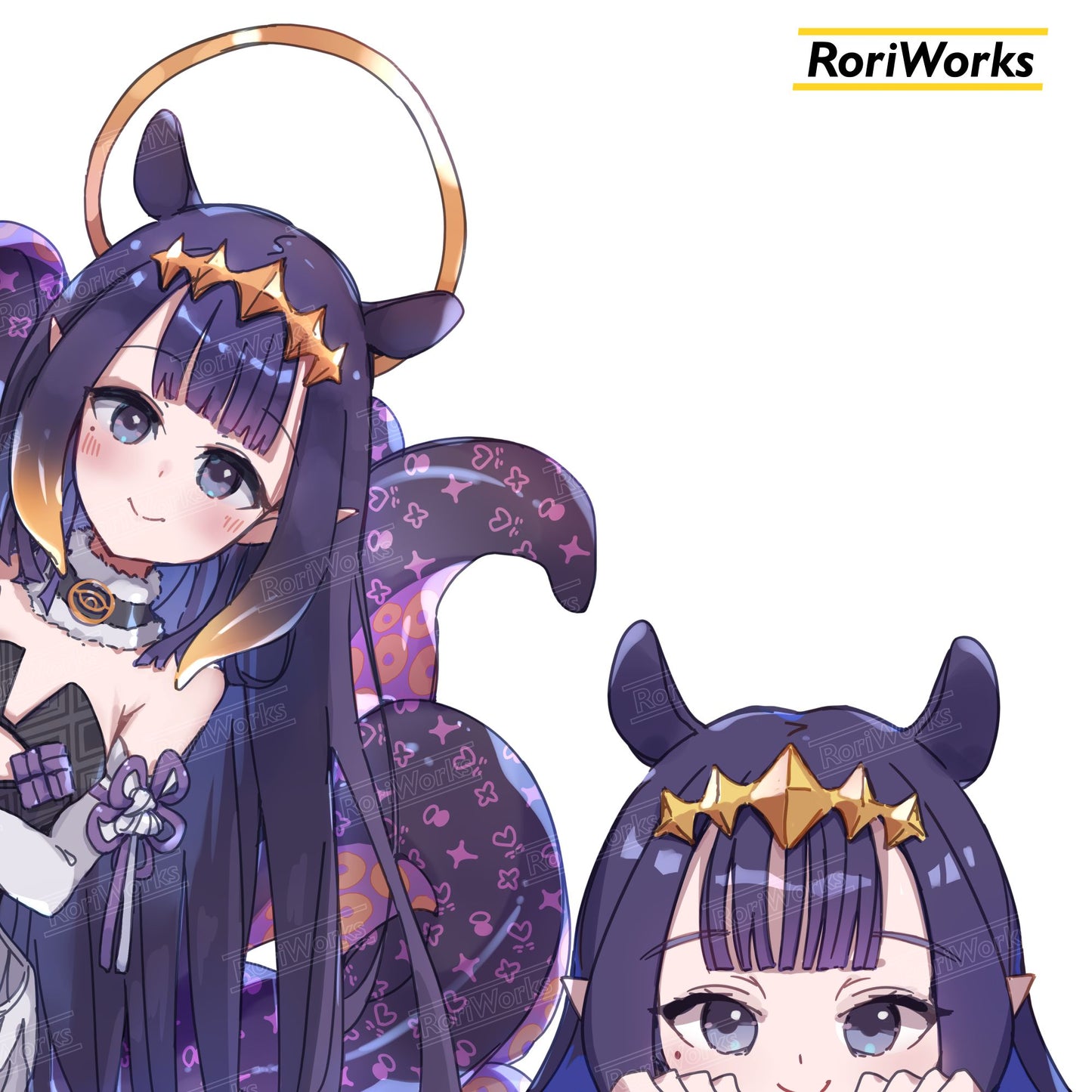 Stiker Intip - Ina'nis Ninomae