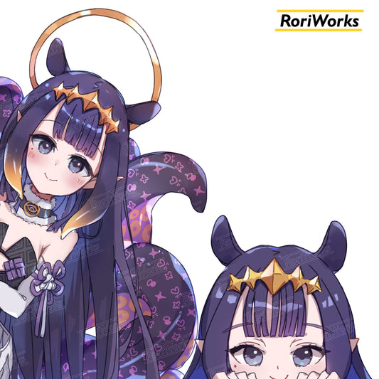 Stiker Intip - Ina'nis Ninomae