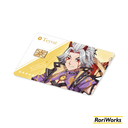 Stiker Kartu - Itto Arataki