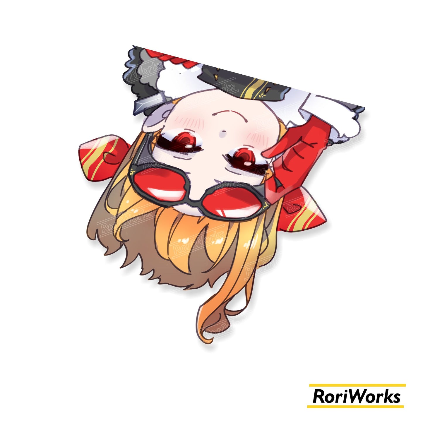 Stiker Intip - Kaela Kovalskia