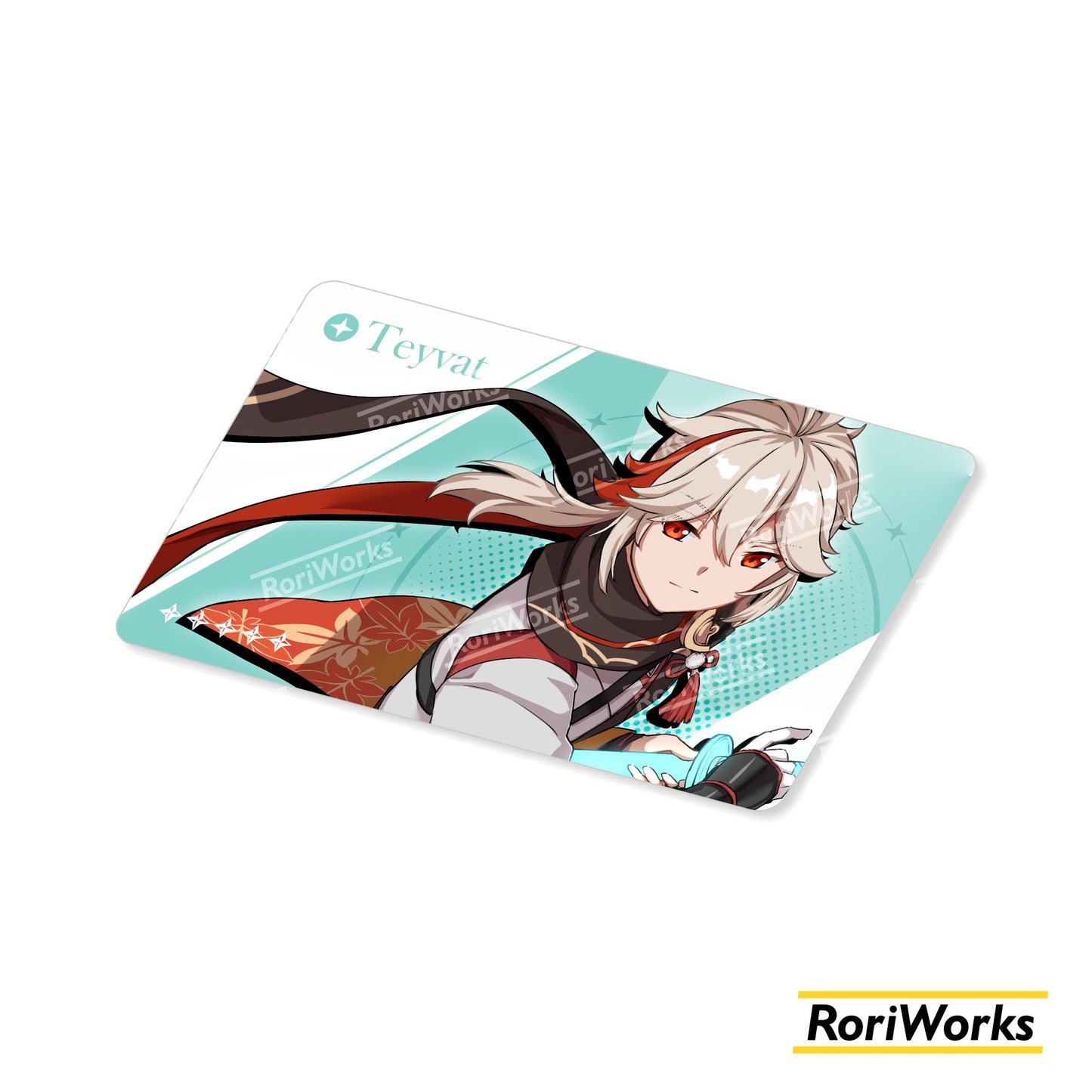 Stiker Kartu - Kazuha Kaedehara