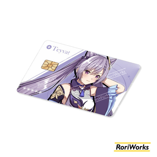 Stiker Kartu - Keqing