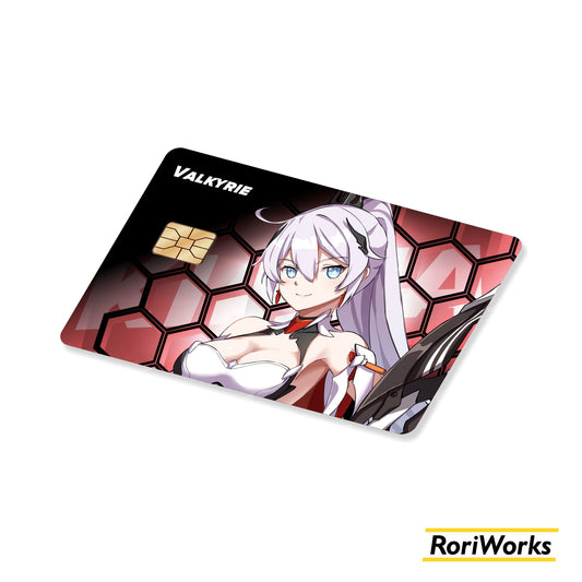 Stiker Kartu - Kiana Kaslana (Herrscher of Flamescion)
