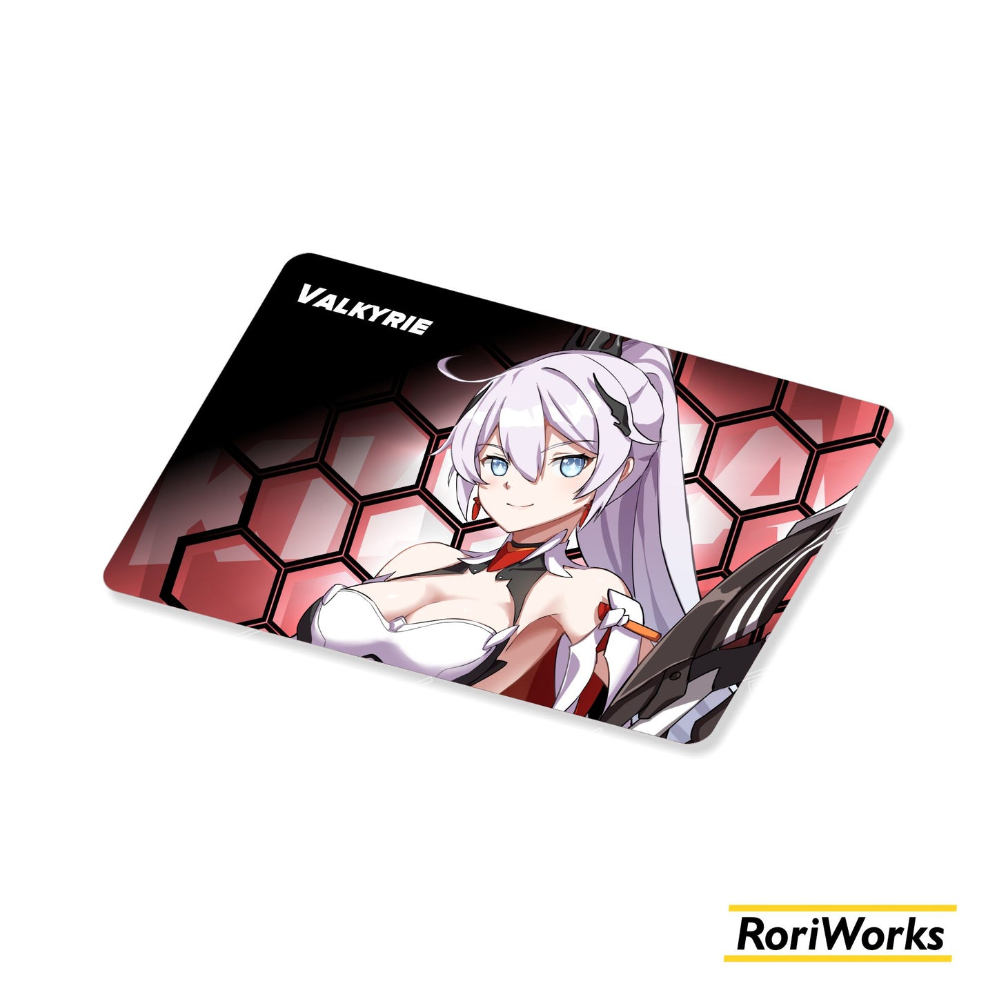 Stiker Kartu - Kiana Kaslana (Herrscher of Flamescion)