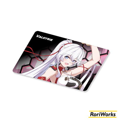 Stiker Kartu - Kiana Kaslana (Ba Dum! Fiery Wishing Star)