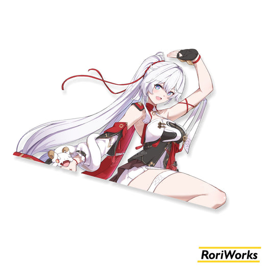 Stiker - Kiana Kaslana (Ba Dum! Fiery Wishing Star)