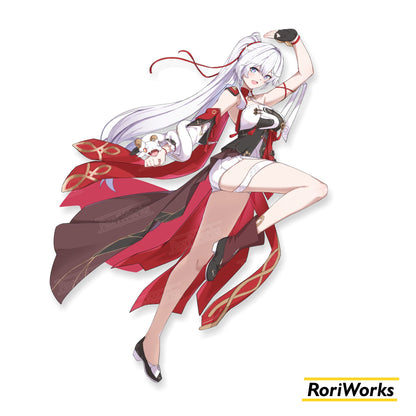 Stiker - Kiana Kaslana (Ba Dum! Fiery Wishing Star)