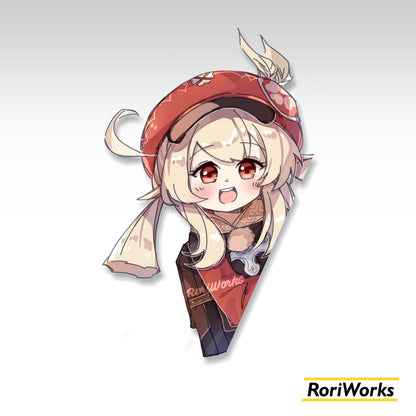 Stiker Intip Klee | Genshin Impact