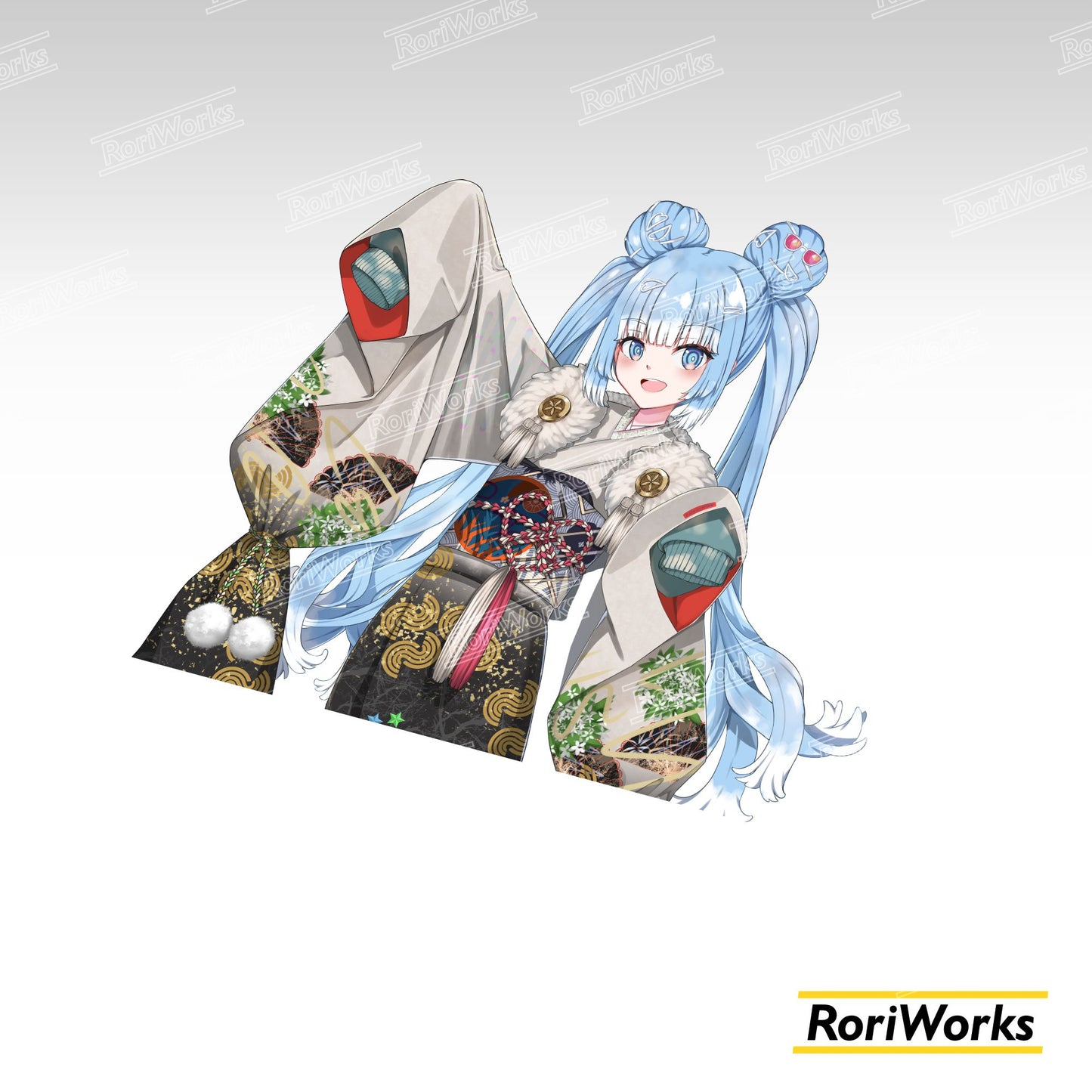 Stiker - Kobo Kanaeru (New Year)