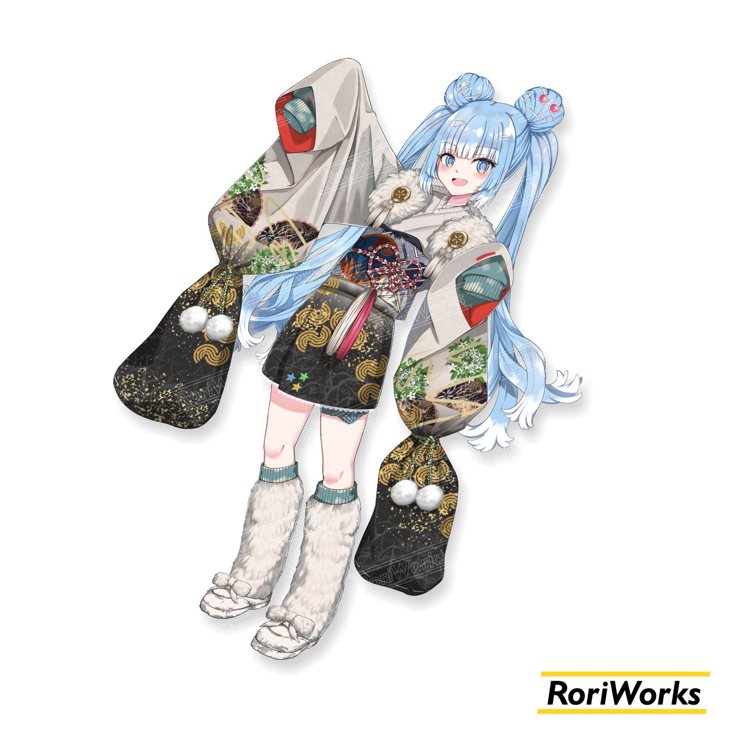 Stiker - Kobo Kanaeru (New Year)
