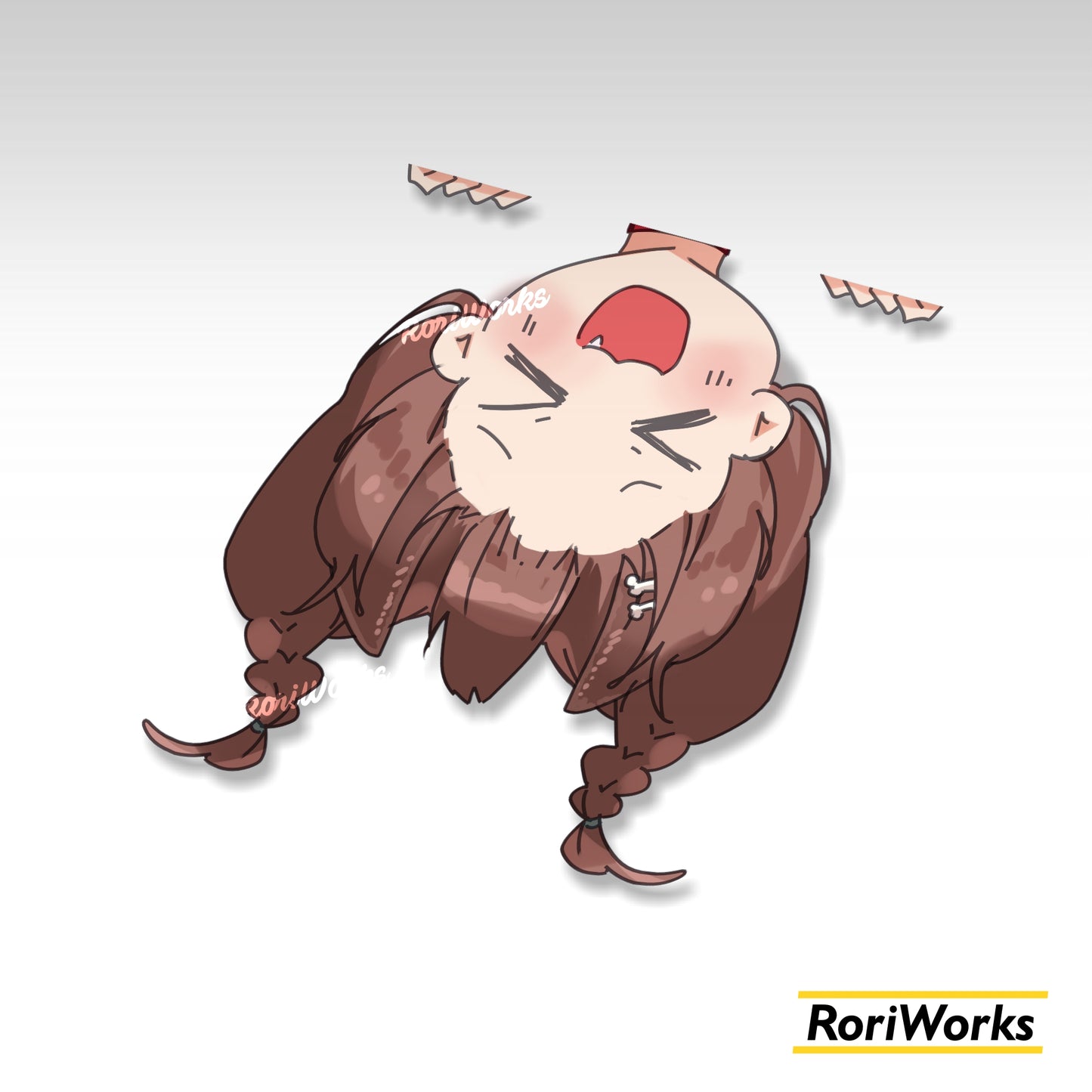 Stiker Intip Korone Inugami | Hololive