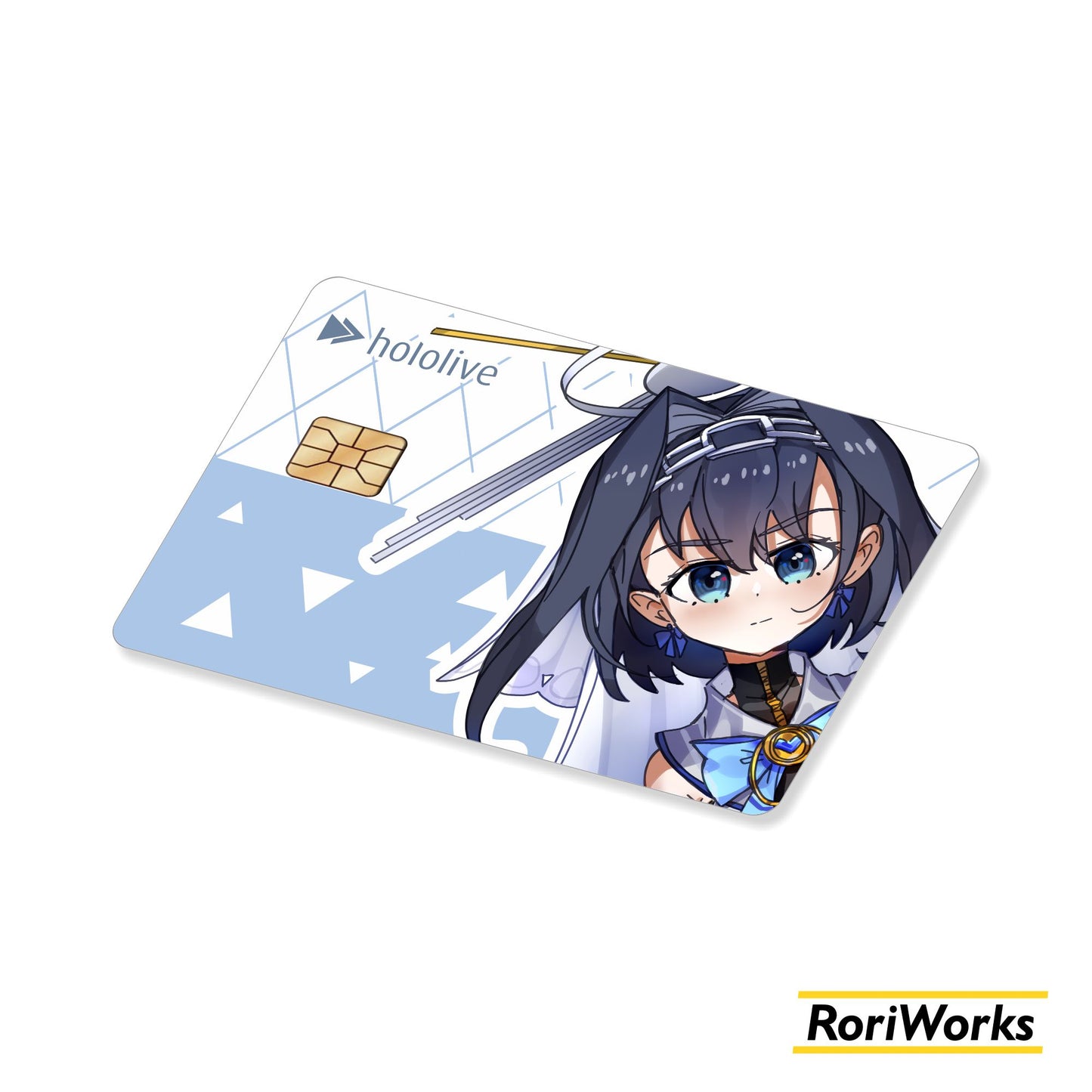 Stiker Kartu - Kronii Ouro