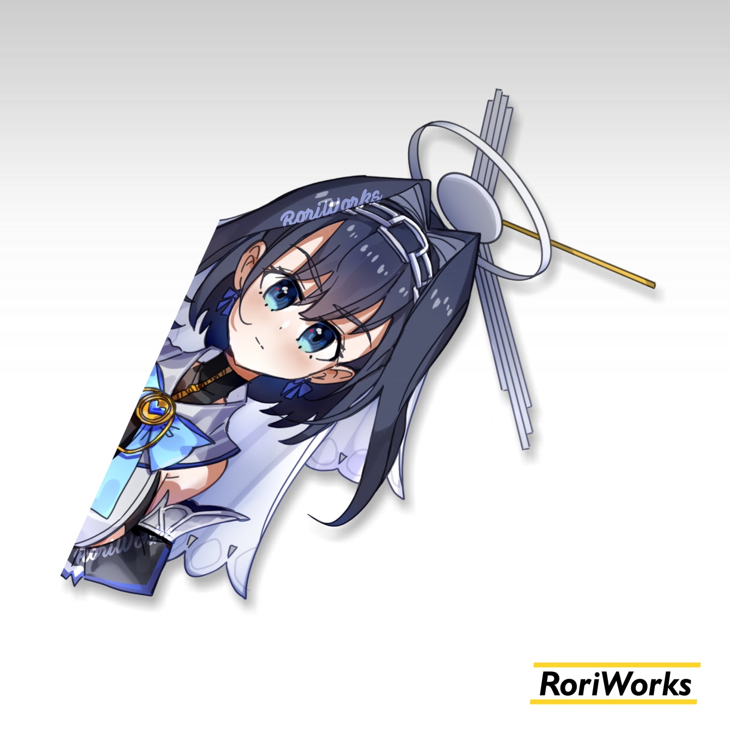 Stiker Intip Kronii Ouro | Hololive