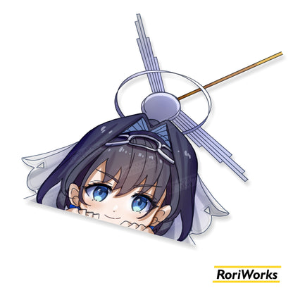 Stiker Intip - Kronii Ouro