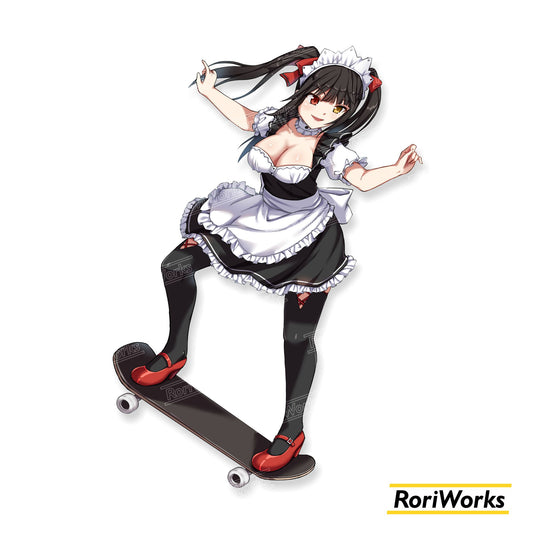 Stiker - Kurumi Tokisaki (Maid on Skate)
