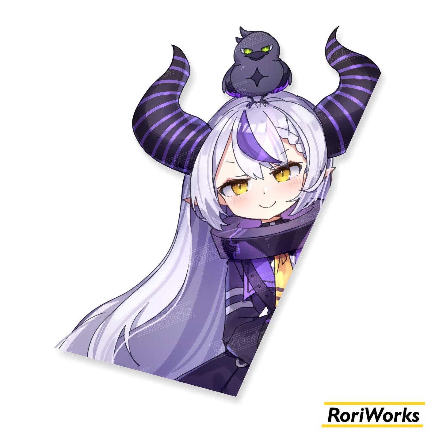 Stiker Intip - Laplus Darknesss