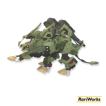 Stiker - Liger Zero Panzer