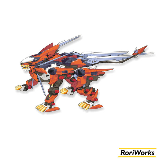 Stiker - Liger Zero Schneider