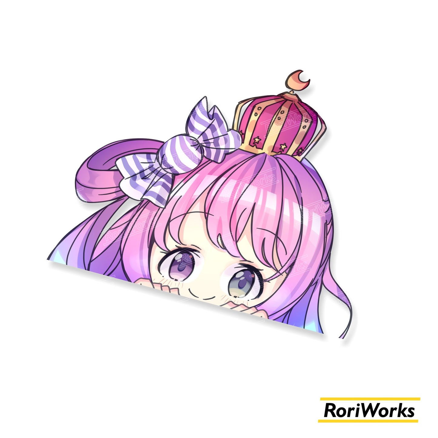 Stiker Intip - Luna Himemori