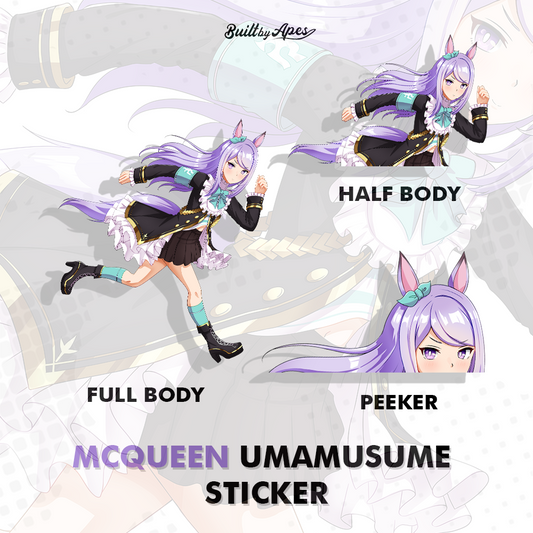 Stiker - Mejiro McQueen Run