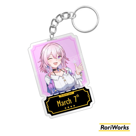 Keychain March 7th | Honkai: Star Rail