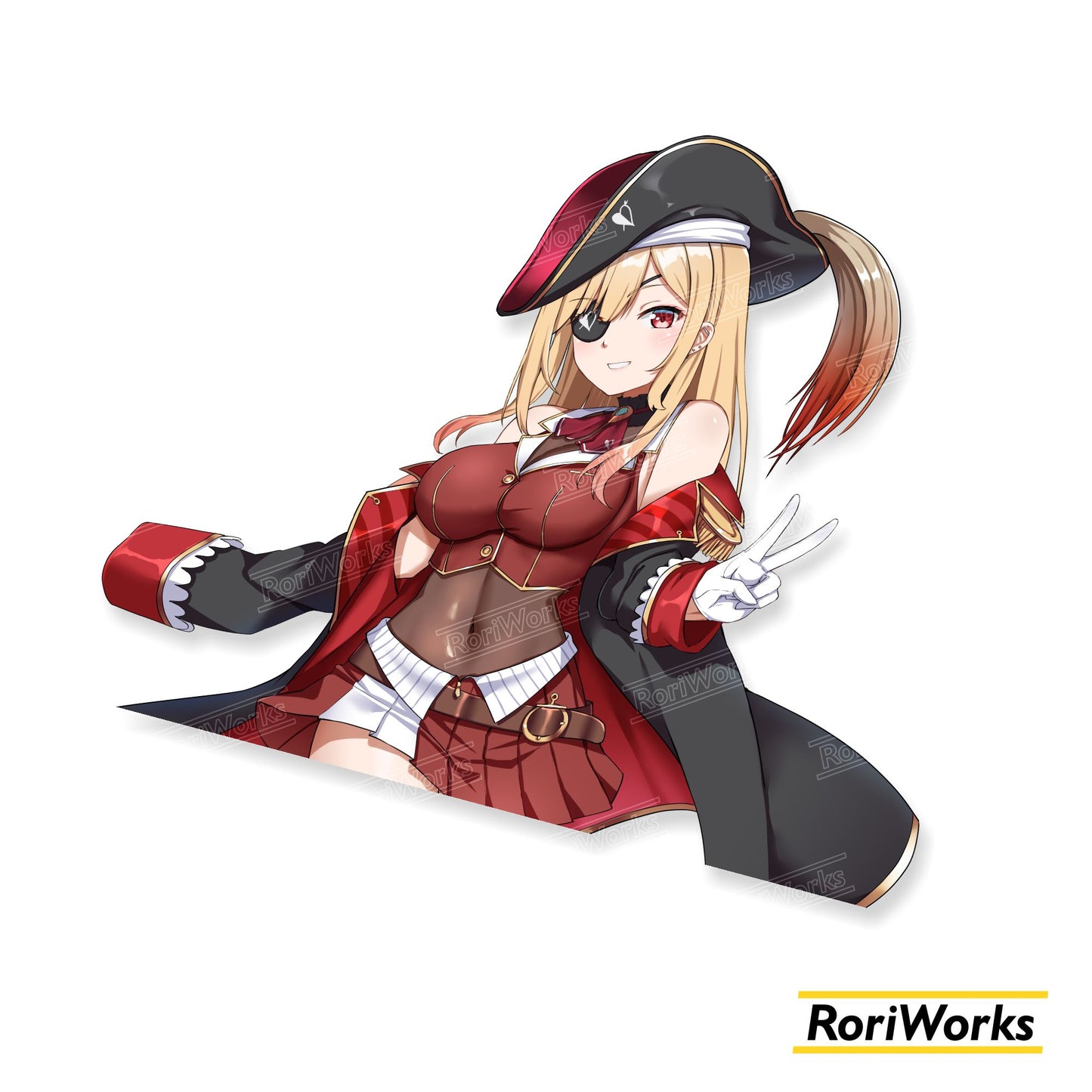 Stiker - Marin Kitagawa x Marine Houshou