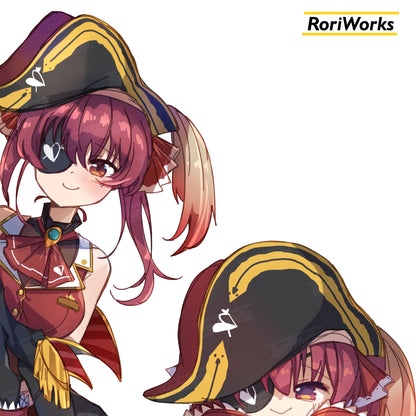 Stiker Intip - Marine Houshou
