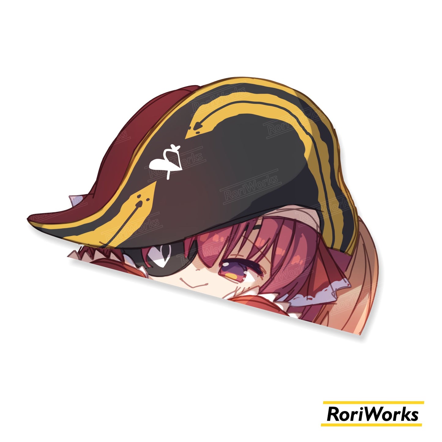 Stiker Intip - Marine Houshou