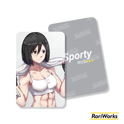 Photocard - MIkasa Ackerman (Sporty)