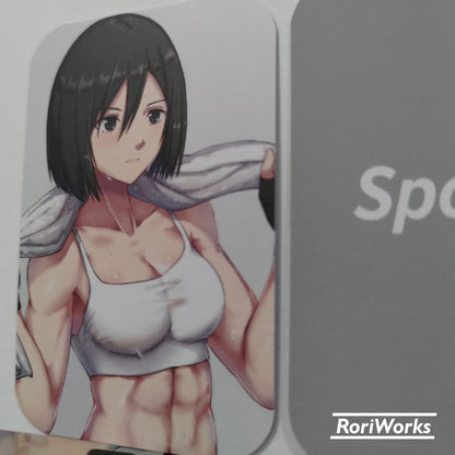 Photocard - MIkasa Ackerman (Sporty)