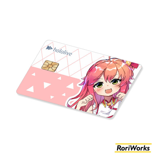 Stiker Kartu - Miko Sakura