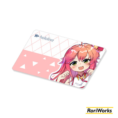 Stiker Kartu - Miko Sakura