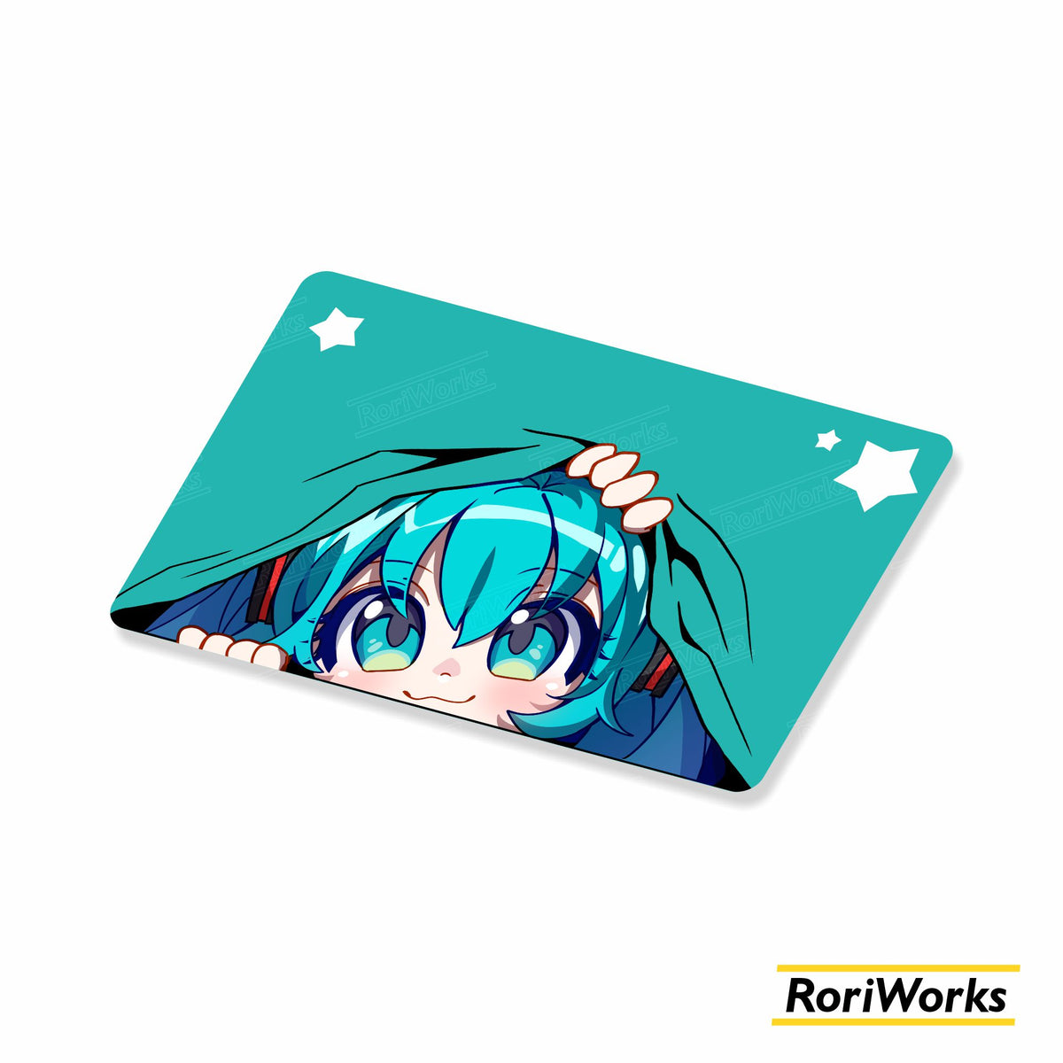 Stiker Kartu - Miku Hatsune