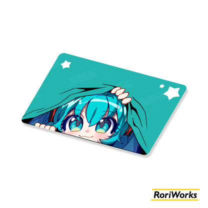 Stiker Kartu - Miku Hatsune