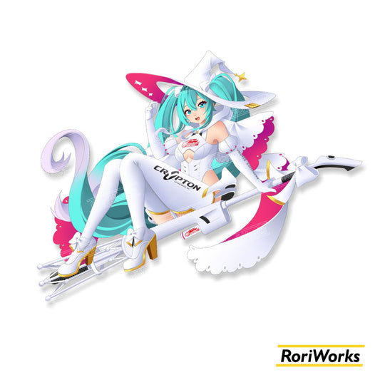 Stiker Miku Hatsune (Racing Miku 2024)